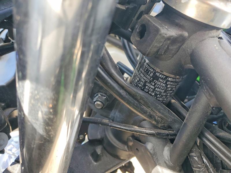 61603906 :رقم المزاد ، JKAEXKG16KDA30432 vin ، 2019 Kawasaki Ex400 مزاد بيع