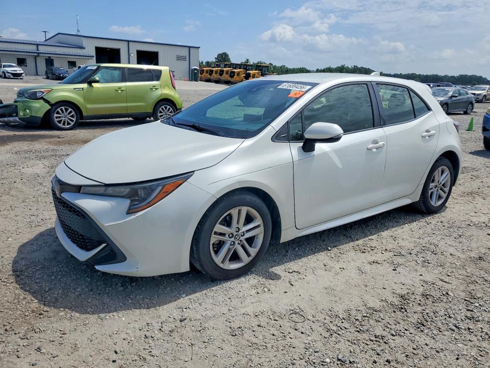 Продаж на аукціоні авто 2019 Toyota Corolla Hatchback, vin: JTNK4RBE3K3048549, номер лоту: 61689456
