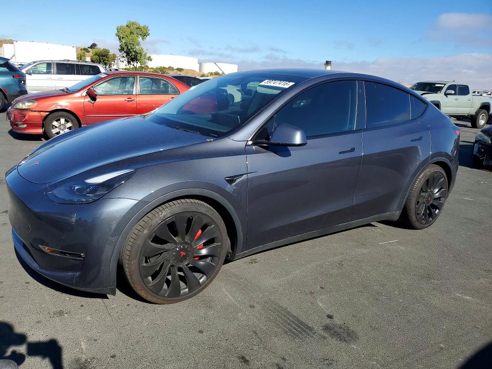 Aukcja sprzedaży 2021 Tesla Model Y, vin: 5YJYGDEF3MF197238, numer aukcji: 59747416
