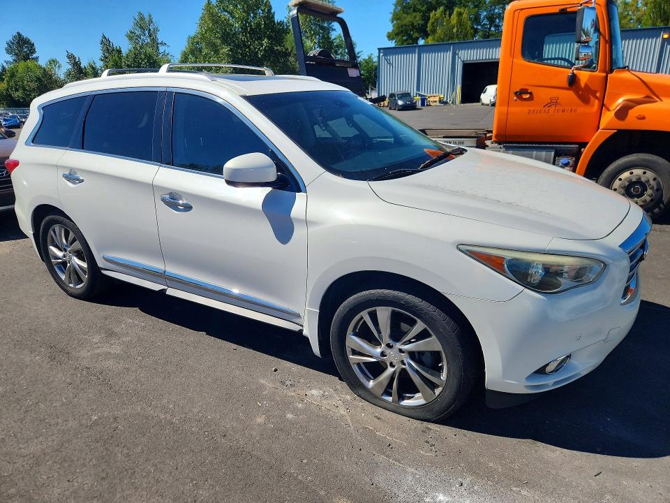 Aukcja sprzedaży 2013 Infiniti Jx35, vin: 5N1AL0MM4DC336548, numer aukcji: 60519086