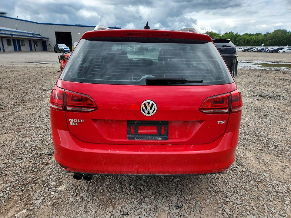 2017 Volkswagen Golf Sportwagen მანქანა იყიდება აუქციონზე, vin: 3VWC17AUXHM500905, აუქციონის ნომერი: 62498786