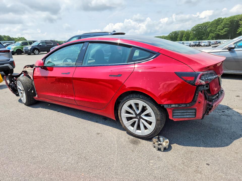 Продажа на аукционе авто 2022 Tesla Model 3, vin: 5YJ3E1EA9NF286512, номер лота: 62473626