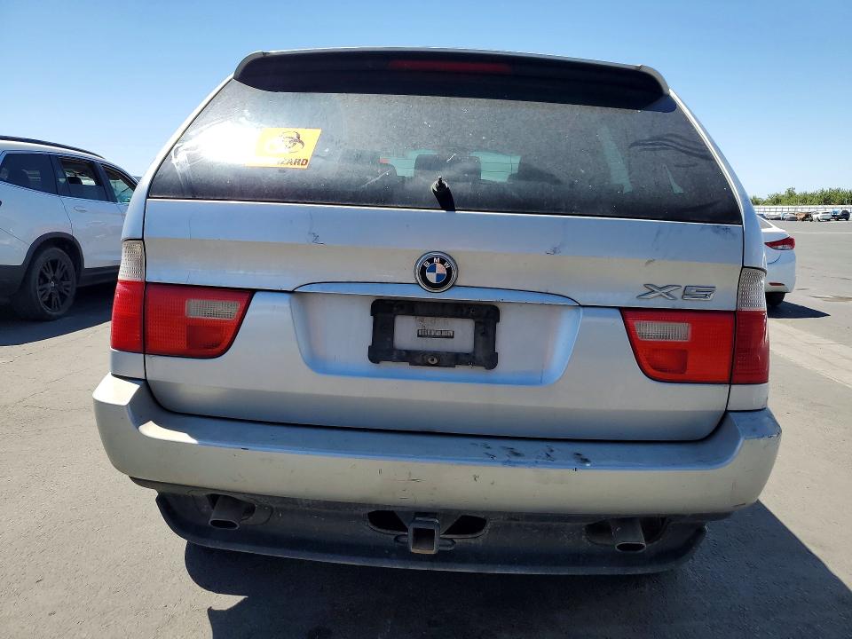 2003 Bmw X5 მანქანა იყიდება აუქციონზე, vin: 5UXFA53543LV92127, აუქციონის ნომერი: 61809656