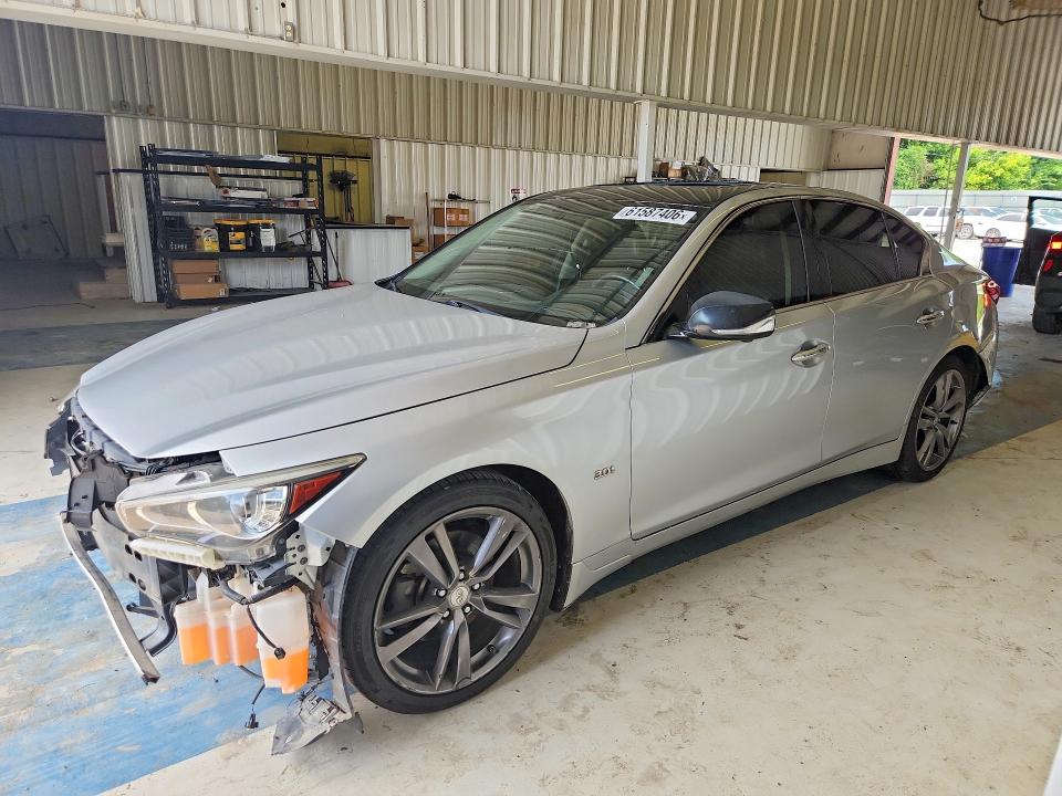 2019 Infiniti Q50 მანქანა იყიდება აუქციონზე, vin: JN1EV7AR1KM591144, აუქციონის ნომერი: 61587406