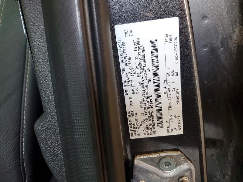 Aukcja sprzedaży 2018 Ford Escape, vin: 1FMCU0F70JUC94978, numer aukcji: 61887866