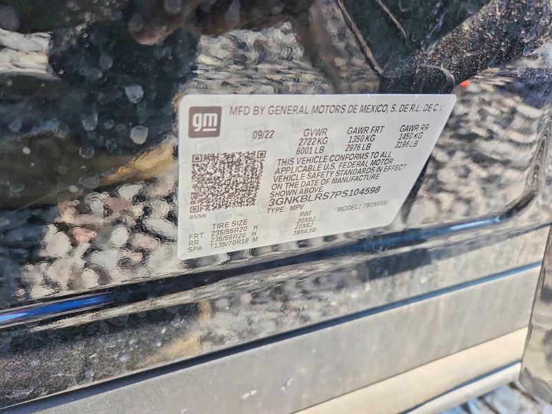 Продаж на аукціоні авто 2023 Chevrolet Blazer, vin: 3GNKBLRS7PS104598, номер лоту: 61916346