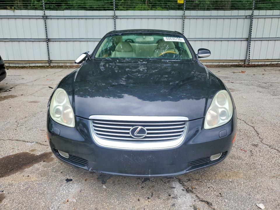 2005 Lexus Sc 430 მანქანა იყიდება აუქციონზე, vin: JTHFN48Y550069446, აუქციონის ნომერი: 60836796