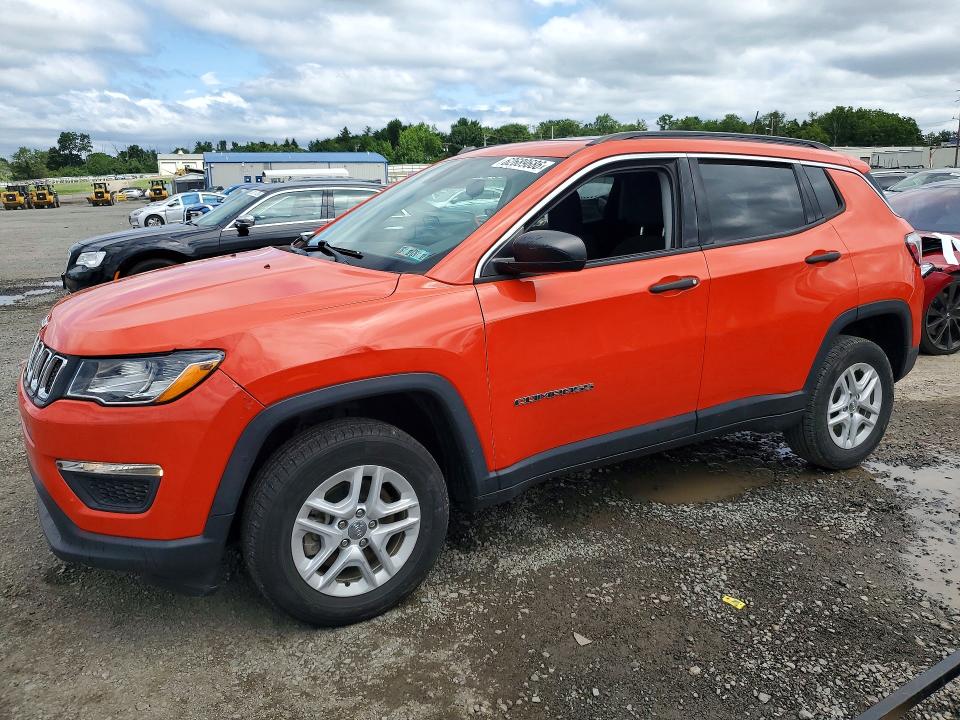 Aukcja sprzedaży 2020 Jeep Compass, vin: 3C4NJDAB1LT100352, numer aukcji: 62689686