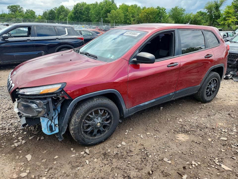 Продаж на аукціоні авто 2016 Jeep Cherokee, vin: 1C4PJLAB9GW342437, номер лоту: 62305866