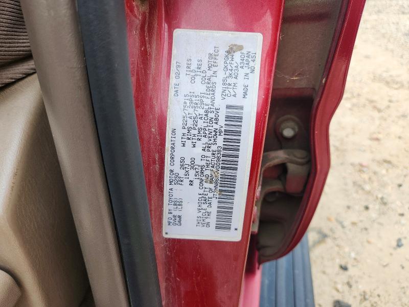 Продаж на аукціоні авто 1997 Toyota 4runner, vin: JT3HN86R7V0098383, номер лоту: 62644796