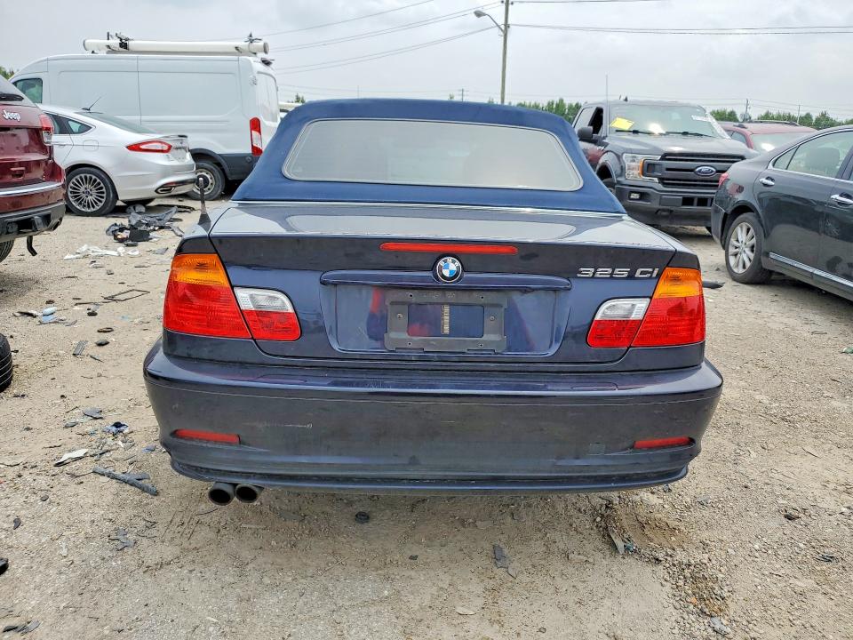 2001 Bmw 325 მანქანა იყიდება აუქციონზე, vin: WBABS33431JY56811, აუქციონის ნომერი: 60527606