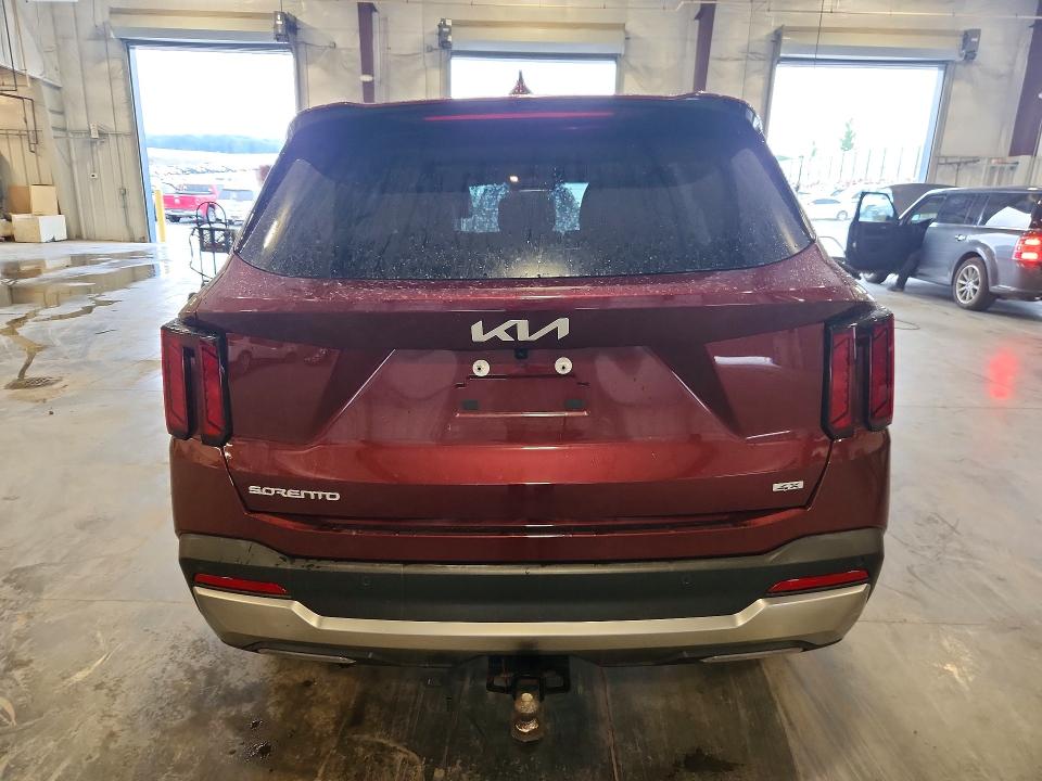62425976 :رقم المزاد ، 5XYRLDJC1SG399108 vin ، 2025 Kia Sorento مزاد بيع