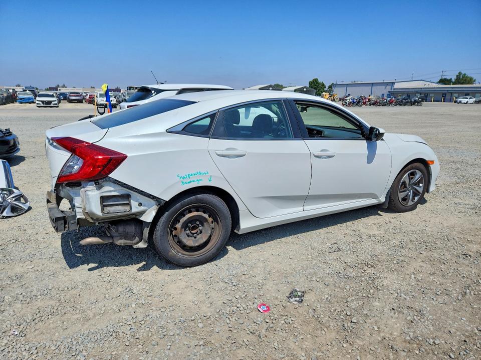 2020 Honda Civic მანქანა იყიდება აუქციონზე, vin: 2HGFC2F62LH577459, აუქციონის ნომერი: 60443556