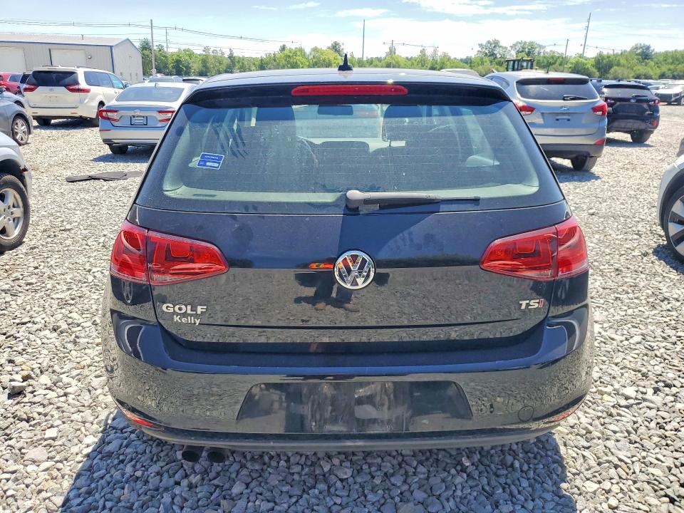 2015 Volkswagen Golf მანქანა იყიდება აუქციონზე, vin: 3VW217AU7FM092257, აუქციონის ნომერი: 61809626