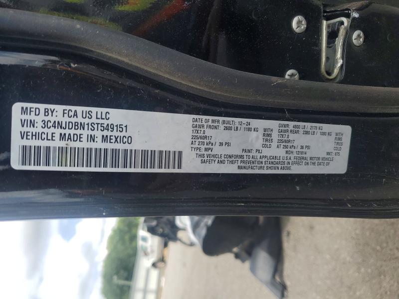 Aukcja sprzedaży 2025 Jeep Compass, vin: 3C4NJDBN1ST549151, numer aukcji: 62794516