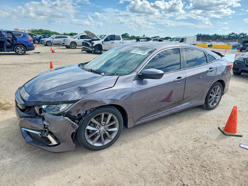 Aukcja sprzedaży 2019 Honda Civic, vin: 19XFC1F77KE011924, numer aukcji: 63517106
