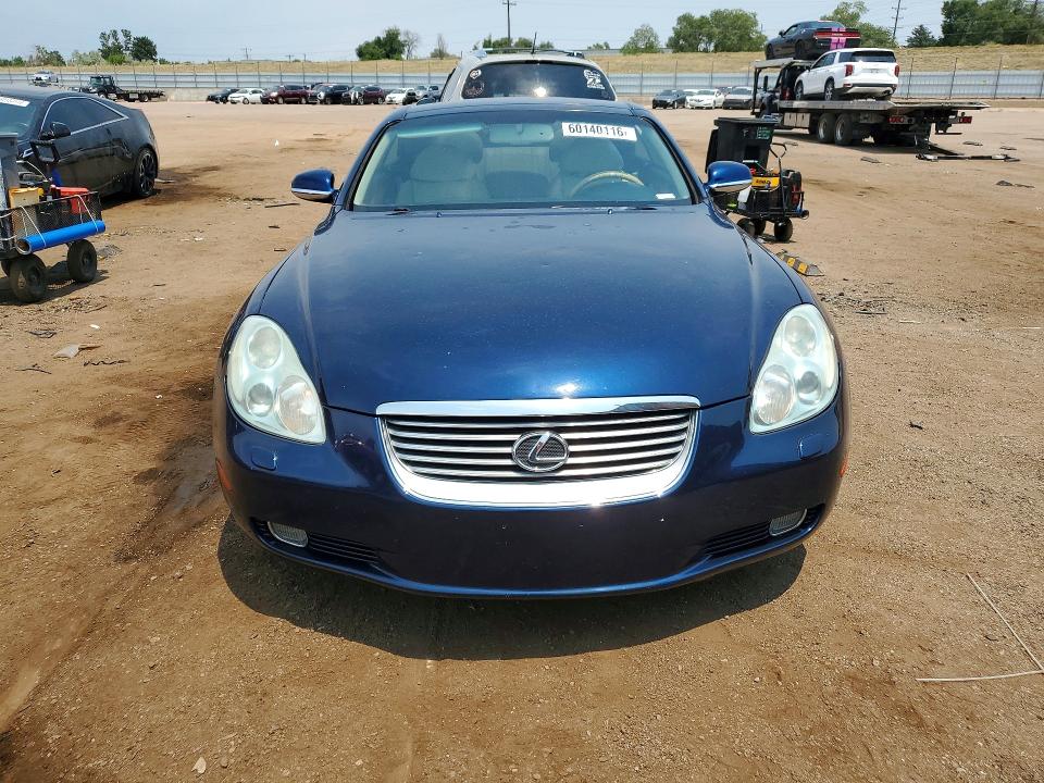 2002 Lexus Sc მანქანა იყიდება აუქციონზე, vin: JTHFN48Y420023831, აუქციონის ნომერი: 60140116