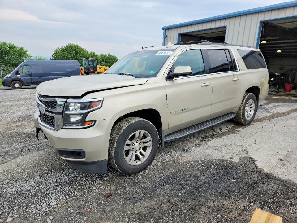 2015 Chevrolet Suburban მანქანა იყიდება აუქციონზე, vin: 1GNSKJKC9FR726984, აუქციონის ნომერი: 60604726
