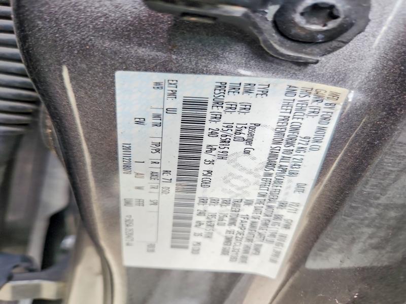 60687736 :رقم المزاد ، 1FAHP3E2XCL321353 vin ، 2012 Ford Focus مزاد بيع