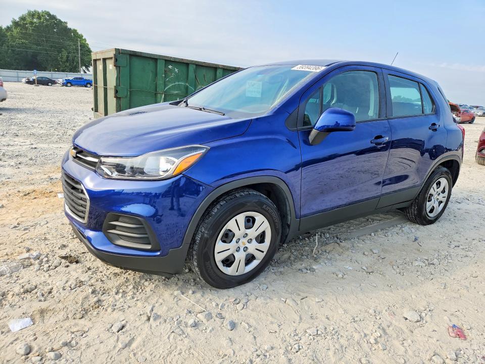 Продажа на аукционе авто 2017 Chevrolet Trax, vin: 3GNCJKSB6HL190784, номер лота: 59394396