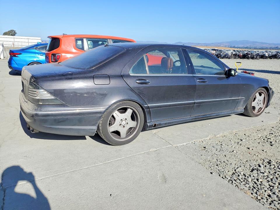 2002 Mercedes-benz S მანქანა იყიდება აუქციონზე, vin: WDBNG73J22A236790, აუქციონის ნომერი: 60826296