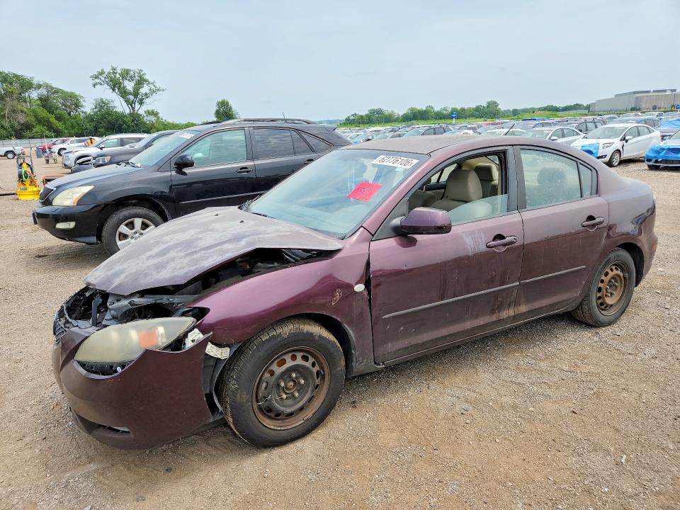 Продаж на аукціоні авто 2007 Mazda 3, vin: JM1BK12F771725206, номер лоту: 62776106