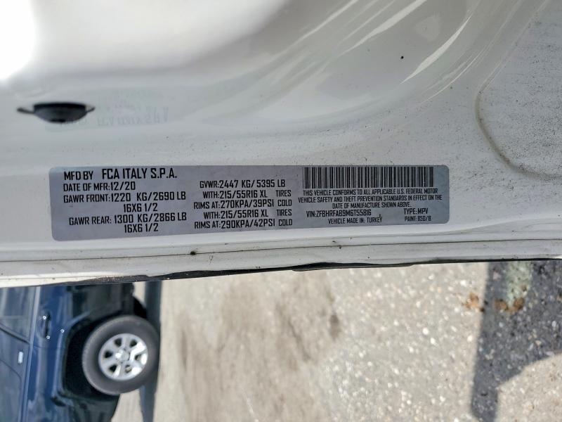 Продажа на аукционе авто 2021 Ram Promaster City, vin: ZFBHRFAB9M6T55816, номер лота: 79136325