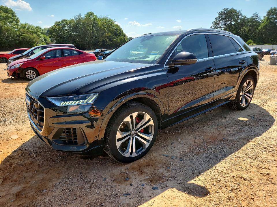 2019 Audi Q8 მანქანა იყიდება აუქციონზე, vin: WA1CVAF10KD044963, აუქციონის ნომერი: 61566146