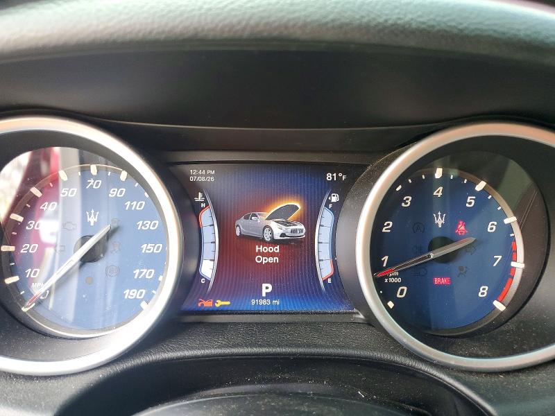 2015 Maserati Ghibli მანქანა იყიდება აუქციონზე, vin: ZAM57RTA0F1143362, აუქციონის ნომერი: 60450976