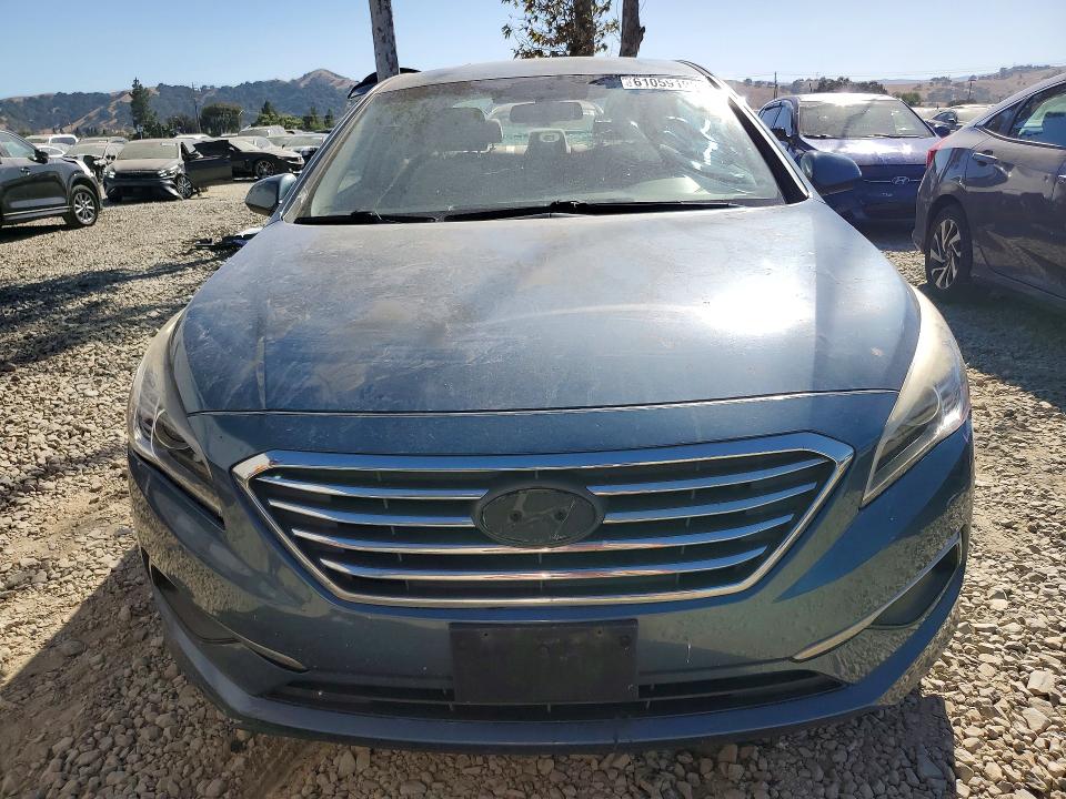 2017 Hyundai Sonata მანქანა იყიდება აუქციონზე, vin: 5NPE24AF4HH455412, აუქციონის ნომერი: 61059196