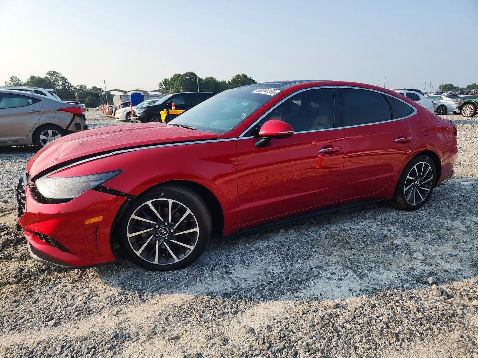 2021 Hyundai Sonata მანქანა იყიდება აუქციონზე, vin: KMHL34J26MA154686, აუქციონის ნომერი: 62934186