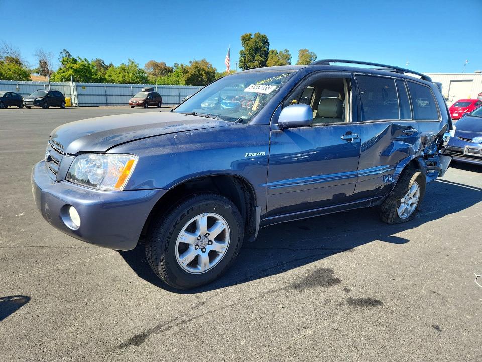 Продажа на аукционе авто 2003 Toyota Highlander, vin: JTEHF21A830133609, номер лота: 61553236