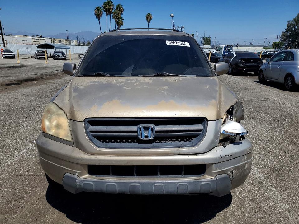 Aukcja sprzedaży 2005 Honda Pilot, vin: 5FNYF18575B050491, numer aukcji: 59870596