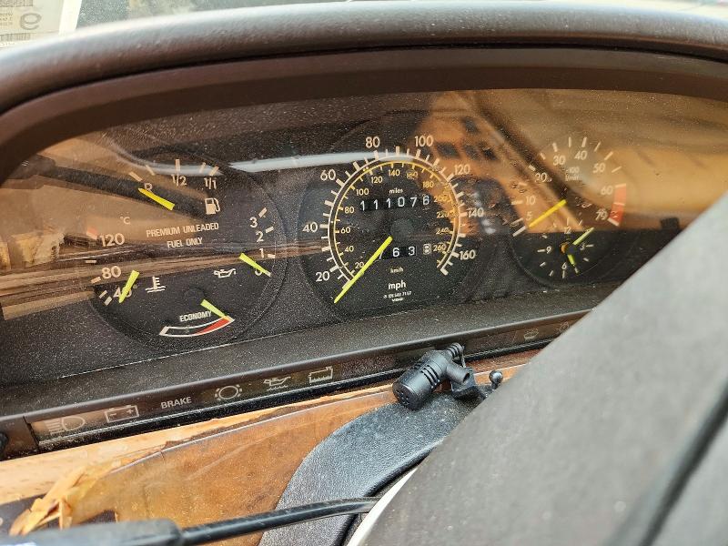 1988 Mercedes-benz 560 მანქანა იყიდება აუქციონზე, vin: WDBCA45D0JA394509, აუქციონის ნომერი: 59284086