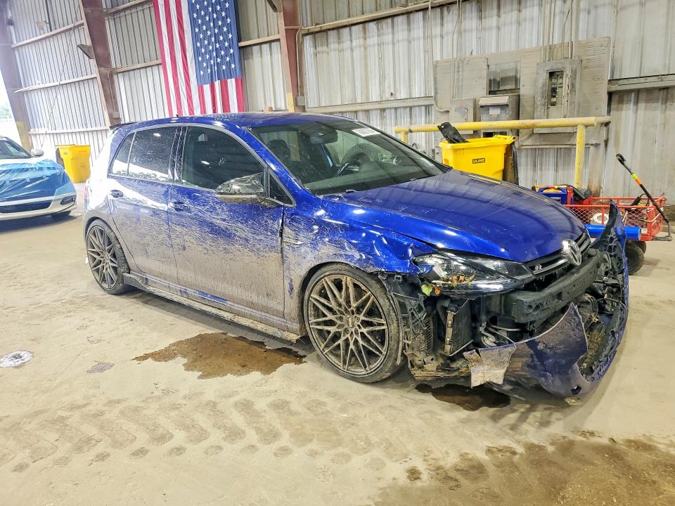 2017 Volkswagen Golf R მანქანა იყიდება აუქციონზე, vin: WVWVF7AU3HW071605, აუქციონის ნომერი: 60807066