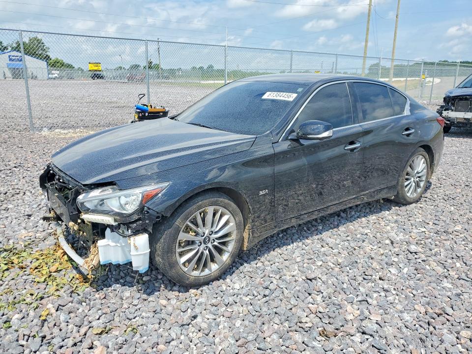 2019 Infiniti Q50 მანქანა იყიდება აუქციონზე, vin: JN1EV7AR8KM553037, აუქციონის ნომერი: 61384456