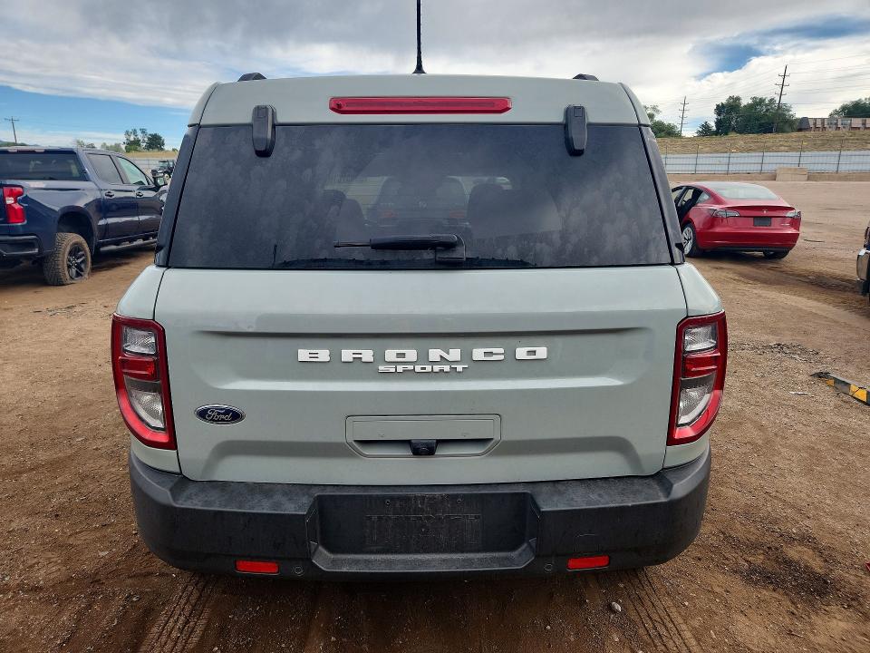 2023 Ford Bronco Sport მანქანა იყიდება აუქციონზე, vin: 3FMCR9B68PRE23388, აუქციონის ნომერი: 59931616