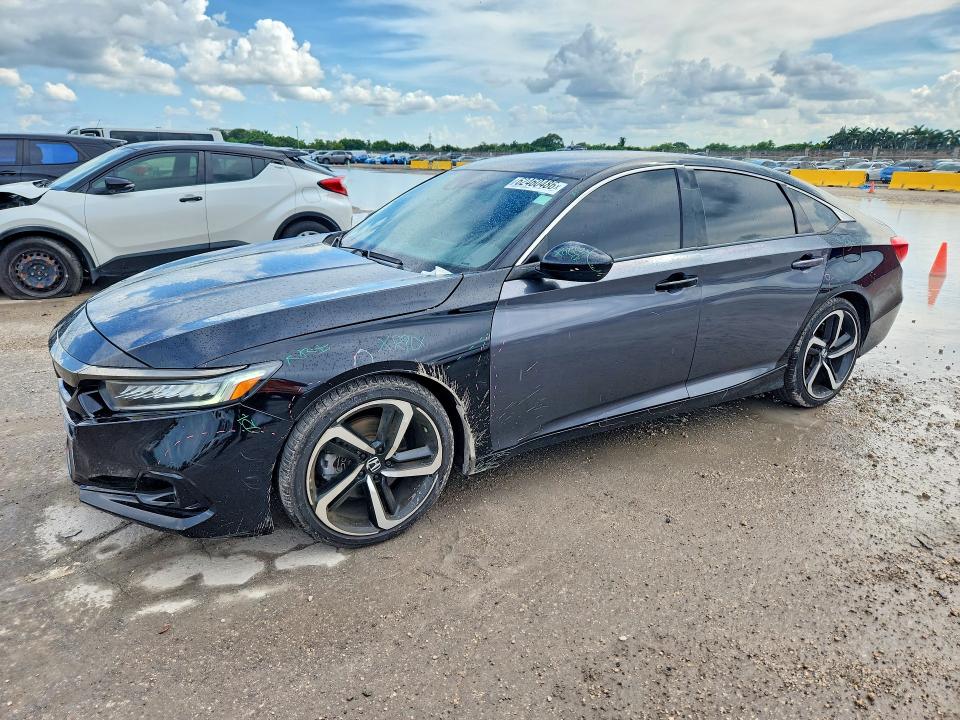 Продажа на аукционе авто 2021 Honda Accord, vin: 1HGCV1F37MA059943, номер лота: 62460486