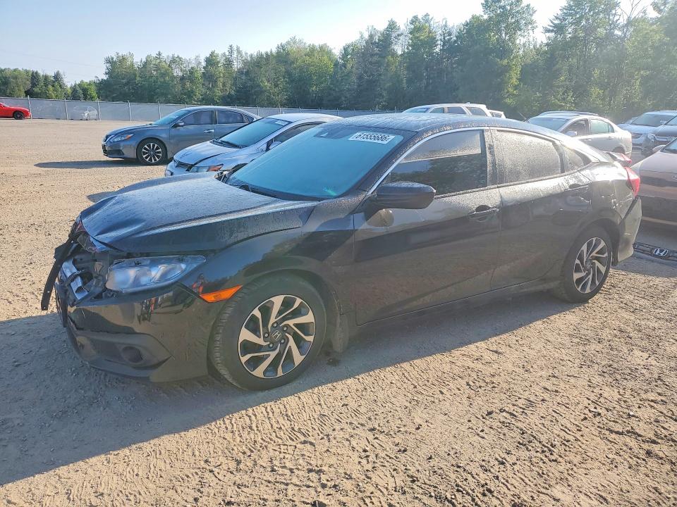 2018 Honda Civic მანქანა იყიდება აუქციონზე, vin: 2HGFC2F83JH027010, აუქციონის ნომერი: 61555686