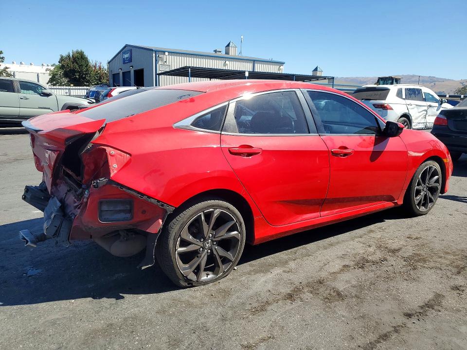 Aukcja sprzedaży 2019 Honda Civic, vin: 2HGFC2E87KH522006, numer aukcji: 60037226