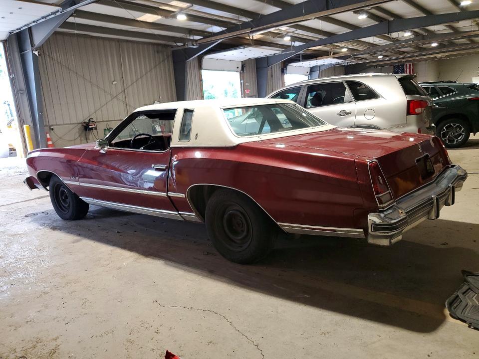 1976 Chevrolet Monte Carlo მანქანა იყიდება აუქციონზე, vin: 1H57V6B472739, აუქციონის ნომერი: 61635116