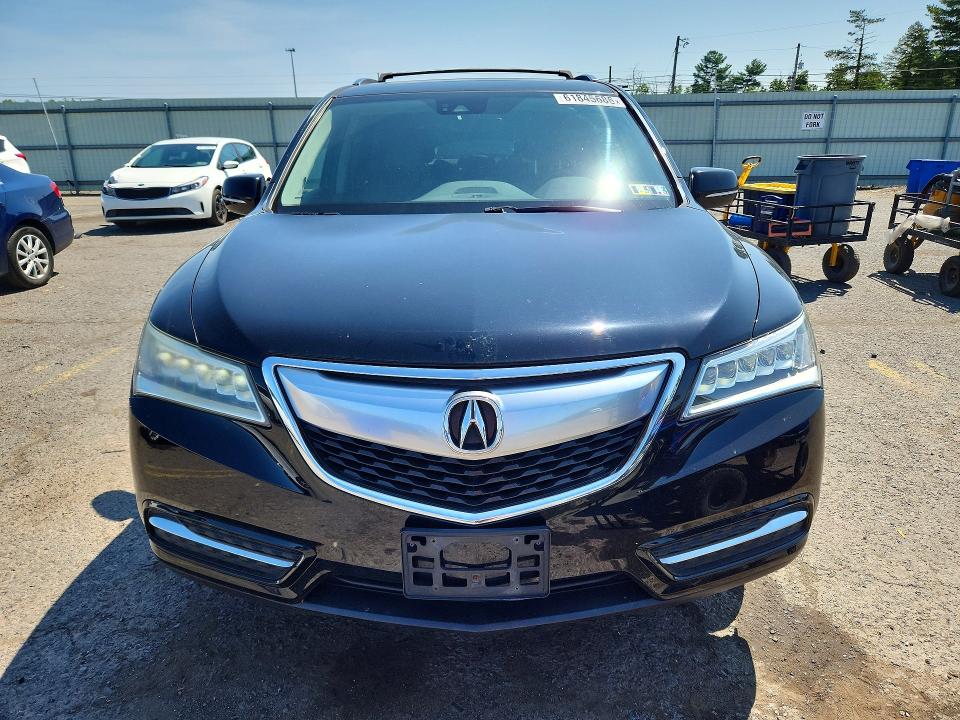 2016 Acura Mdx მანქანა იყიდება აუქციონზე, vin: 5FRYD4H4XGB062716, აუქციონის ნომერი: 61845686