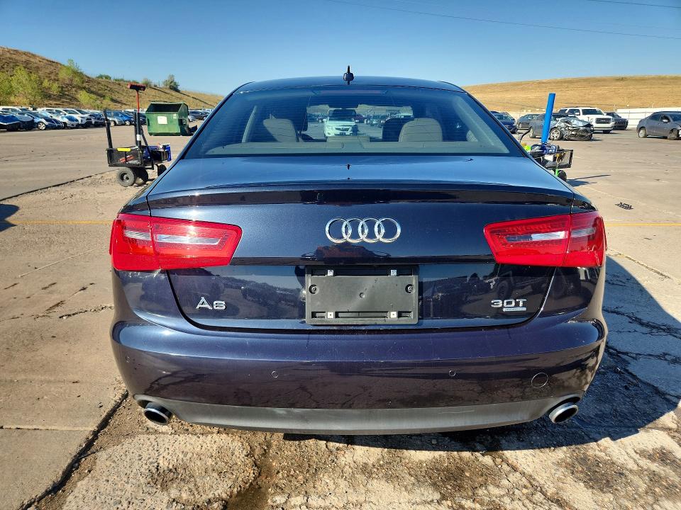 2014 Audi A6 მანქანა იყიდება აუქციონზე, vin: WAUFGAFC4EN071125, აუქციონის ნომერი: 60464386