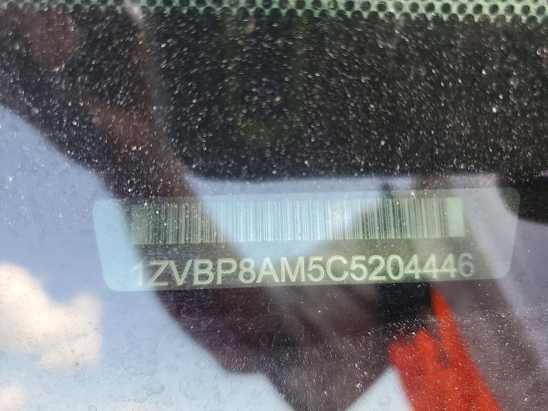 Продажа на аукционе авто 2012 Ford Mustang, vin: 1ZVBP8AM5C5204446, номер лота: 60030186