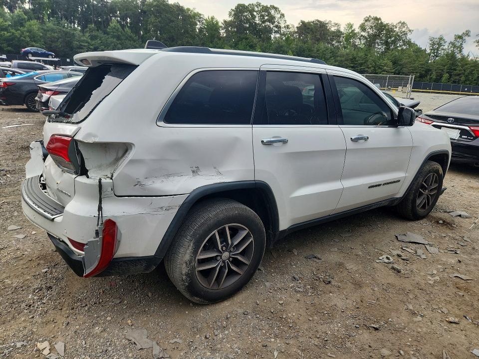 2017 Jeep Grand Cherokee მანქანა იყიდება აუქციონზე, vin: 1C4RJFBG6HC739143, აუქციონის ნომერი: 61566216