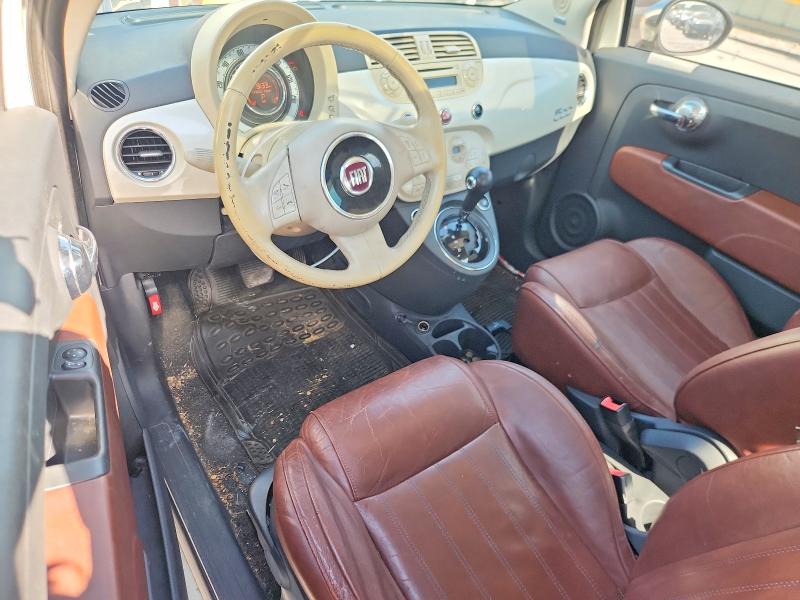60192006 :رقم المزاد ، 3C3CFFCR6CT118641 vin ، 2012 Fiat 500 مزاد بيع
