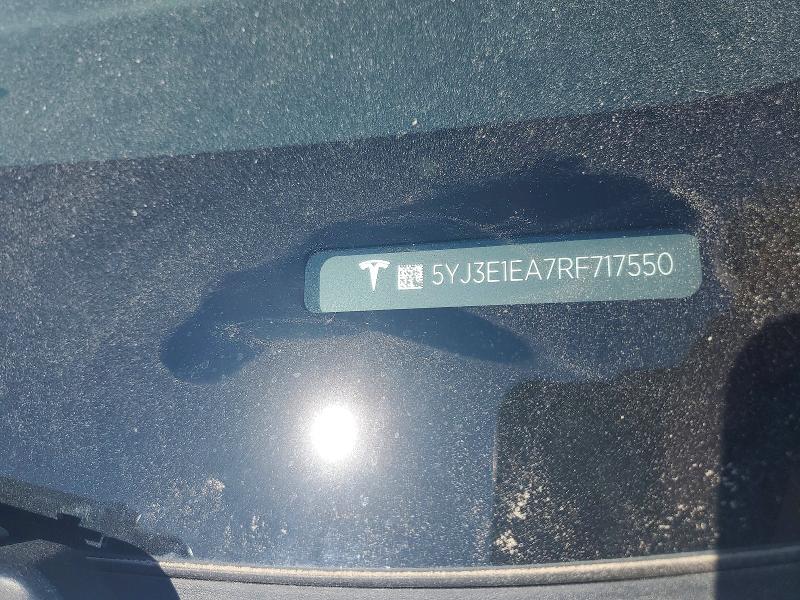 Aukcja sprzedaży 2024 Tesla Model 3, vin: 5YJ3E1EA7RF717550, numer aukcji: 59831316