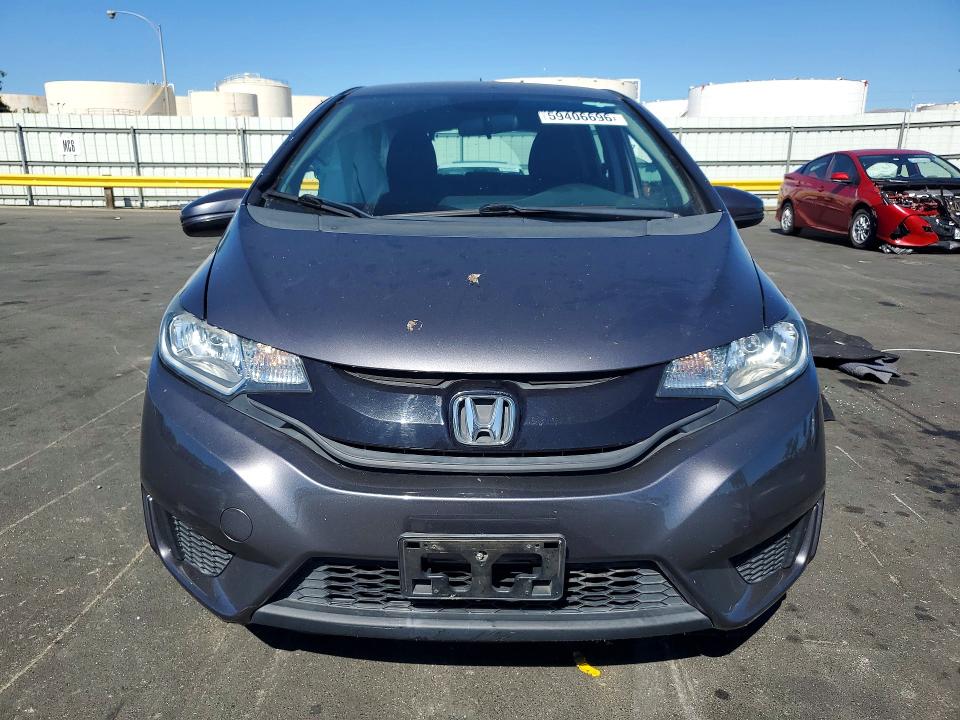 59406696 :رقم المزاد ، 3HGGK5H54FM708491 vin ، 2015 Honda Fit مزاد بيع