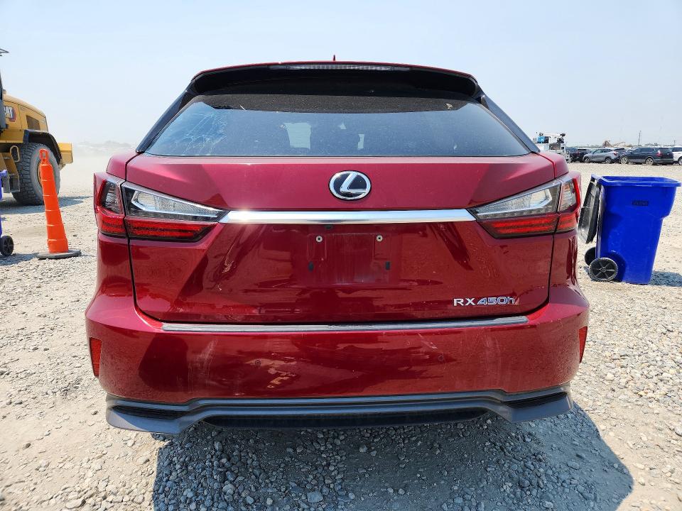 2017 Lexus Rx 450h მანქანა იყიდება აუქციონზე, vin: 2T2BGMCAXHC011259, აუქციონის ნომერი: 56351526