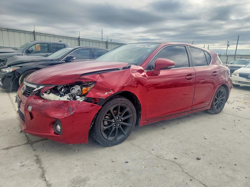 2012 Lexus Ct მანქანა იყიდება აუქციონზე, vin: JTHKD5BHXC2100384, აუქციონის ნომერი: 60868746